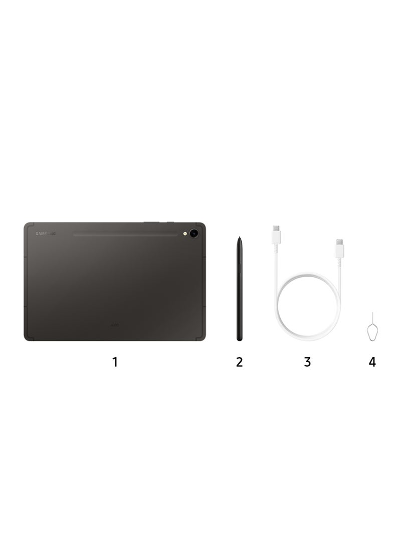 Samsung - Galaxy Tab S9 Graphite 12GB RAM 256GB 5G - Middle East Version - Image 1