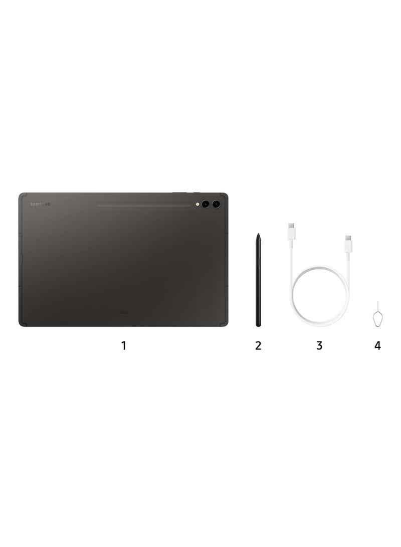 Samsung - Galaxy Tab S9 Ultra Graphite 12GB RAM 256GB 5G - Middle East Version - Image 1