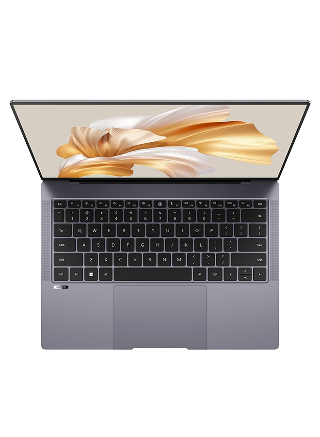 HUAWEI - MateBook X Pro Aluminum Laptop With 14.2-Inch Display ,Core i7-1360P Processor/16GB RAM/1TB SSD/Windows 11/Intel Iris Xe Graphics English/Arabic Gray - Image 1