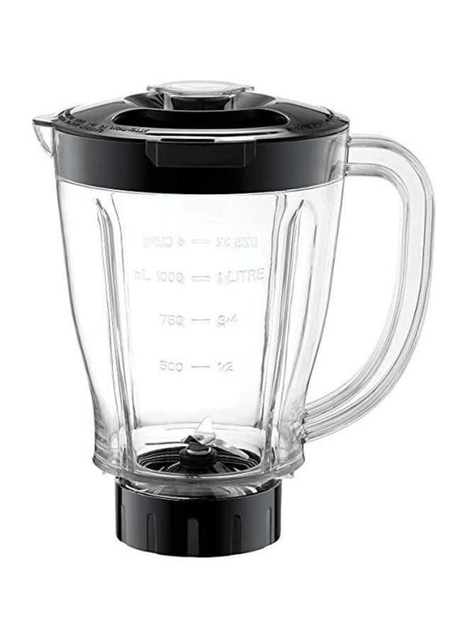 BLACK+DECKER - Blender With Grinder And Mills 1.5 L 400 W BX365J-B5 Black - Image 1