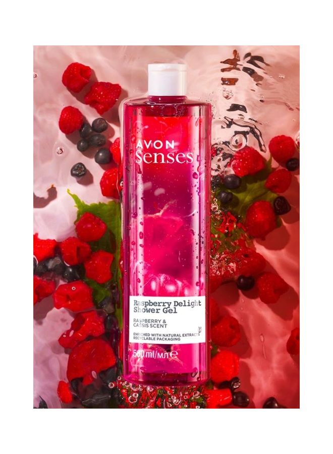 آفون جل استحمام سينسيز توت العليق ديلايت 500 مل 500ملليلتر - Image 2