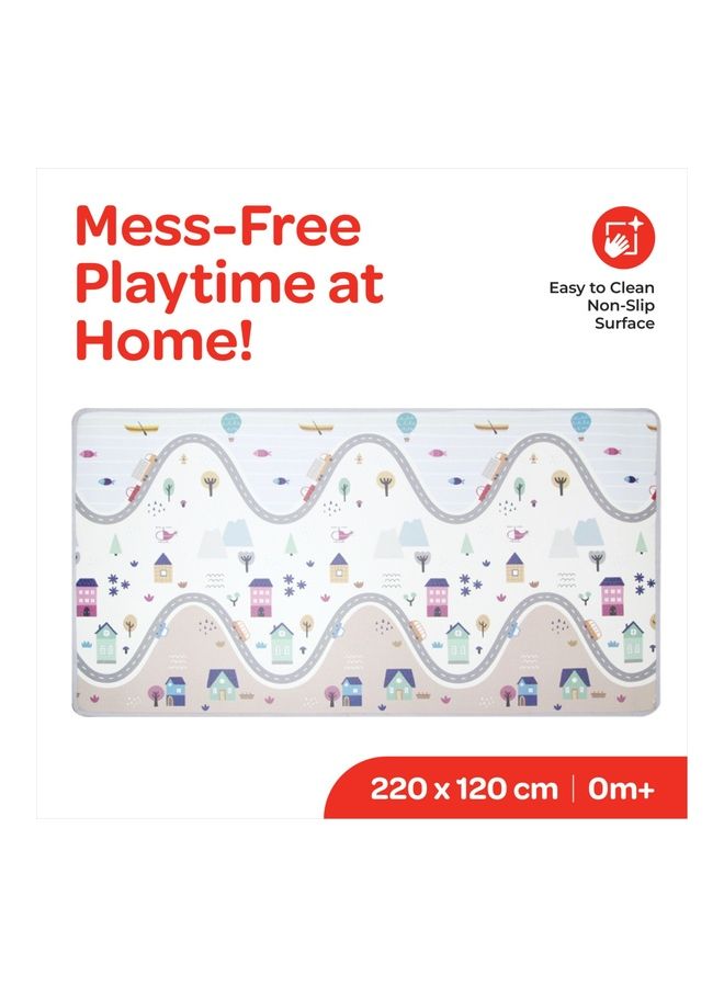 مون My First Foldable Activity Floor Gym Play And Crawl Mat For Months And Above - Image 2