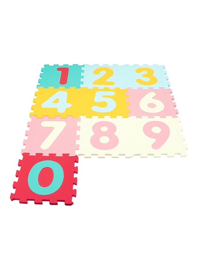 Moon Kids Puzzle Activity Floor Mat For 10 Months And Above Numbers 10 Pcs - Image 1