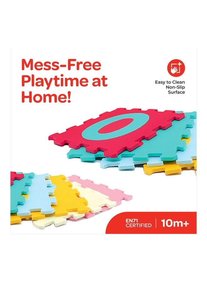 Moon Kids Puzzle Activity Floor Mat For 10 Months And Above Numbers 10 Pcs - Image 2
