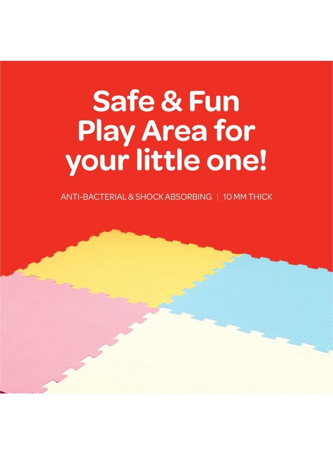 Moon Kids Puzzle Activity Floor Mat for 10 Months And Above Color Puzzle 4 Pcs - Image 3