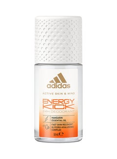 Adidas Active Skin And Mind Energy Kick Roll On Deodorant 50ml  - Image 1