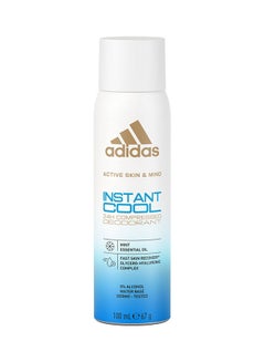 Active Skin And Mind Instant Cool Compressed Deodorant Spray 100ml