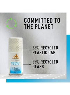 Adidas Active Skin And Mind Instant Cool Roll On Deodorant 50ml  - Image 5