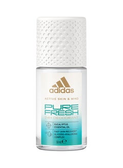 Adidas Active Skin And Mind Pure Fresh Roll On Deodorant 50ml  - Image 1