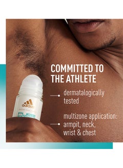 Adidas Active Skin And Mind Pure Fresh Roll On Deodorant 50ml  - Image 4