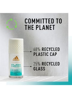Adidas Active Skin And Mind Pure Fresh Roll On Deodorant 50ml  - Image 5
