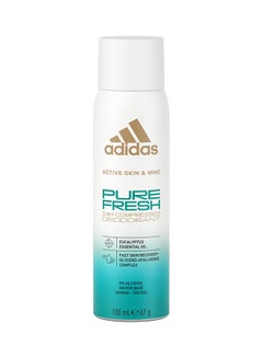 Adidas Active Skin And Mind Pure Fresh Compressed Deodorant Spray 100ml  - Image 1