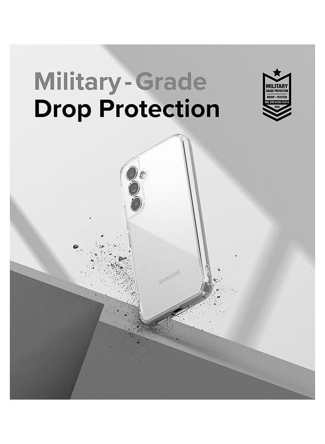 Ringke Fusion Series Cover Compatible with Samsung Galaxy A54 5G Case Translucent Anti-Scratch Hard PC Back Shockproof TPU Bumper Protective Phone Case - Clear  - Image 4