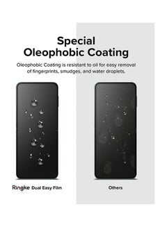 Ringke Pack of 2 | Dual Easy Film Compatible with Samsung Galaxy Z Flip 5 Screen Protector Premium Full Cover Film Easy Application Case Friendly Clear  - Image 4