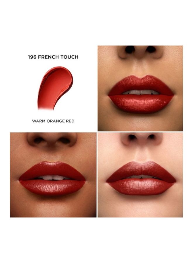 LANCOME L'Absolu Rouge Cream Lipstick #196 Red - Image 2