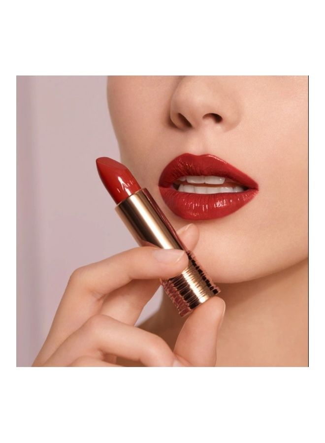 LANCOME L'Absolu Rouge Cream Lipstick #196 Red - Image 3