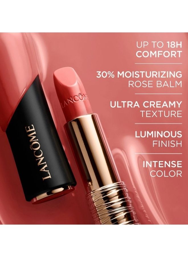 LANCOME L'Absolu Rouge Cream Lipstick #196 Red - Image 4