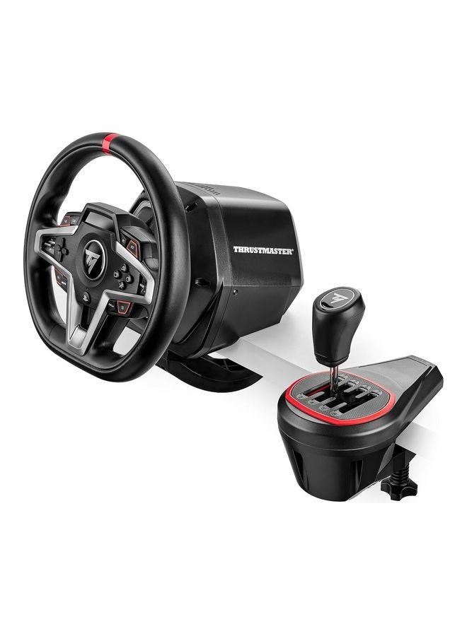 ثروستماستر - وظيفة ناقل الحركة Thrustmaster TH8S، ناقل الحركة ذو 8 سرعات لعجلة السباق، متوافق مع أجهزة PlayStation وXbox والكمبيوتر الشخصي - Image 1