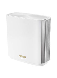 ASUS ZenWiFi AX6600 Tri-Band Mesh WiFi 6 System (XT8 1PK) - Whole Home Coverage up to 2750 sq.ft & 4+ rooms, AiMesh, Included Lifetime Internet Security, Easy Setup, 3 SSID, Parental Control White  - Image 1