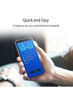 ASUS ZenWiFi AX6600 Tri-Band Mesh WiFi 6 System (XT8 1PK) - Whole Home Coverage up to 2750 sq.ft & 4+ rooms, AiMesh, Included Lifetime Internet Security, Easy Setup, 3 SSID, Parental Control White  - Image 5