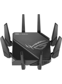 ASUS ROG Rapture GT-AX11000 Pro Tri-Band WiFi 6 Gaming Router, 2.5G Port, 10G Port, Quad-core 2.0 GHz CPU, UNII4, 3-Level Game Acceleration, Internet Security, AiMesh Support | 901G0720-MU2A00 Black  - Image 5
