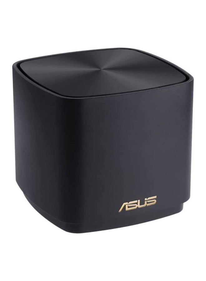 ASUS - AX1800 Whole-Home Mesh WiFi 6 System – Coverage up to 4,800 Sq. ft. / 5+ rooms, easy setup, life-time free network security & parental controls - 90IG07M0-MO3C30 2 Pk Black - Image 1