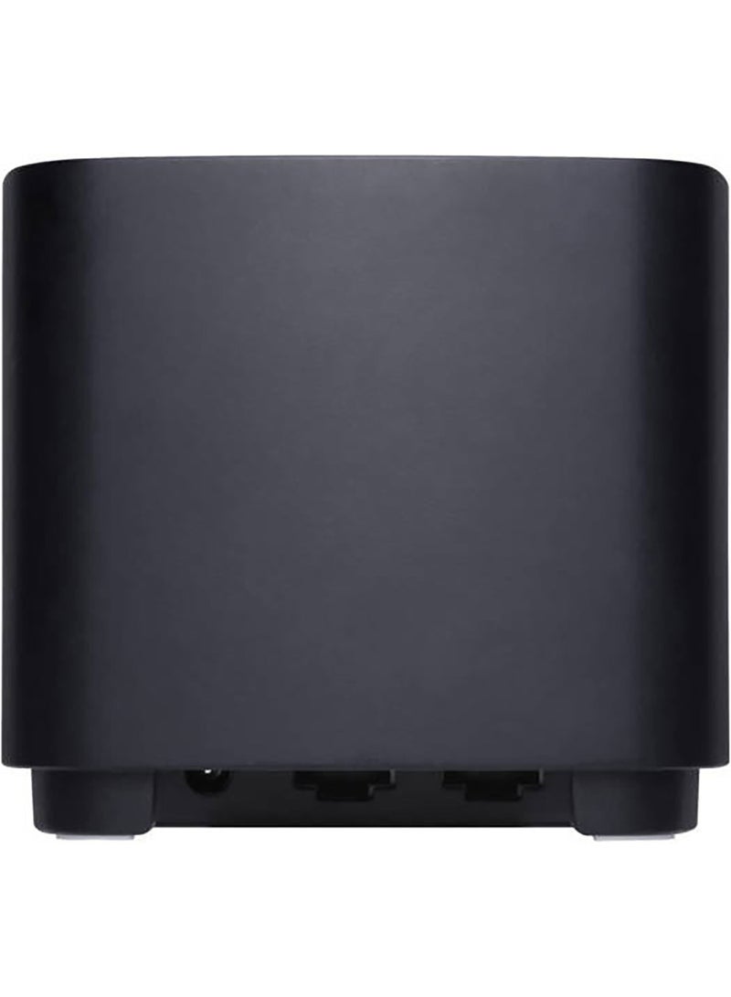 ASUS - AX1800 Whole-Home Mesh WiFi 6 System – Coverage up to 4,800 Sq. ft. / 5+ rooms, easy setup, life-time free network security & parental controls - 90IG07M0-MO3C30 2 Pk Black - Image 1