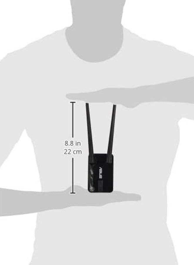 USB-AC58 Wireless-AC1300 Dual-band USB Adapter Black