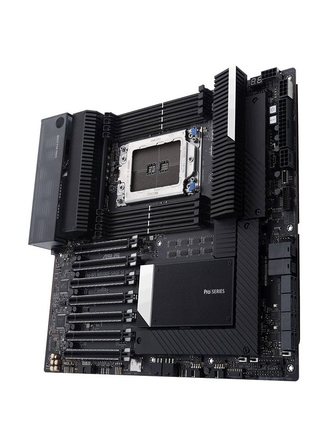ASUS PRO WS WRX80E-SAGE SE WIFI II /AMD SWRX8,WRX80,PCIE 4.0,WS MB Black  - Image 3