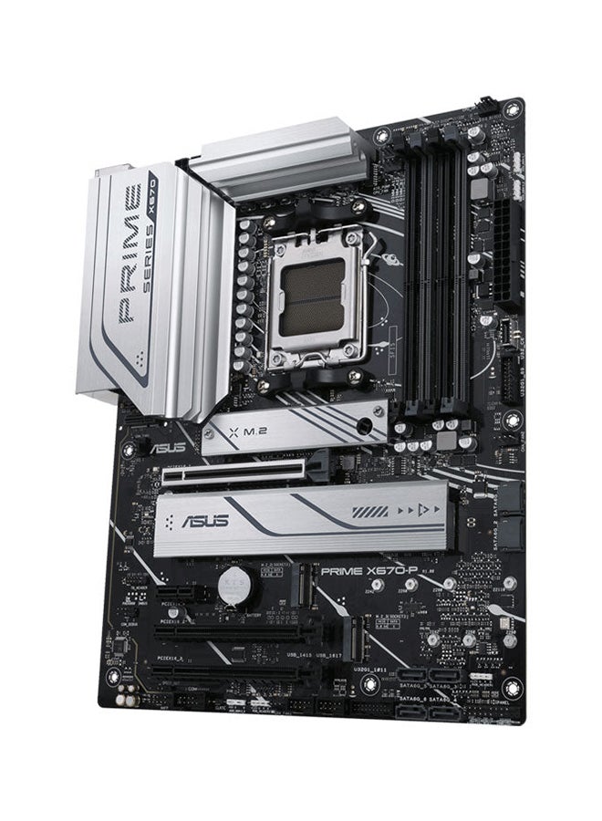 أسوس برايم X670-P/AM5، X670، USB 3.2 الجيل 2X2، AURA، MB  - Image 2