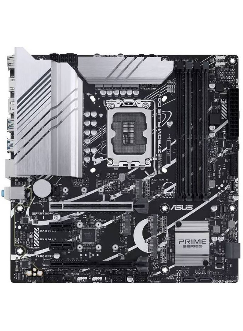 ASUS - PRIME Z790M-PLUS D4/LGA1700,Z790,USB3.2 GEN 2,MB Grey - Image 1