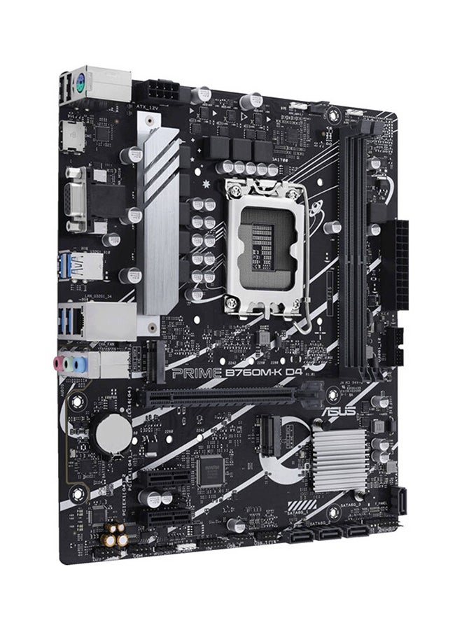 أسوس برايم B760M-K D4 // LGA1700، B760، USB3.2 الجيل 1، ميجابايت (90MB1DS0-M0EAY0)  - Image 2