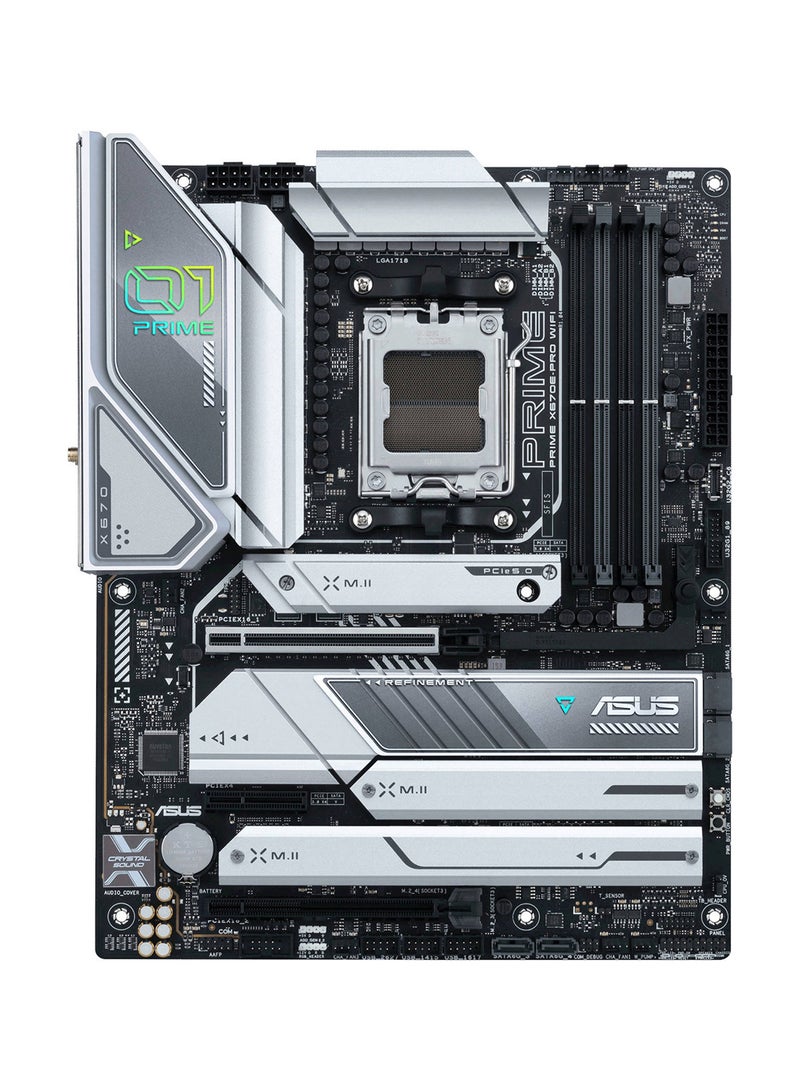 أسوس - PRIME X670E-PRO WIFI /AM5، X670، PCIE 5.0، ميجابايت - Image 1