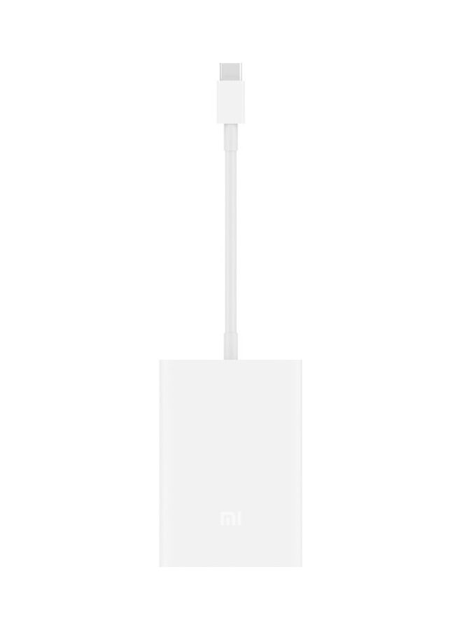 Xiaomi Mi Usb C To Vga And Gigabit Ethernet White  - Image 1