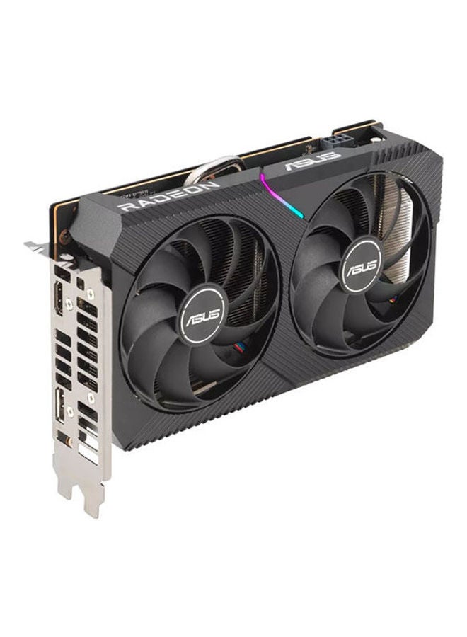 ASUS - Dual Radeon Rx 6500 Xt Oc 4Gb Gddr6 Graphics Card Black - Image 1