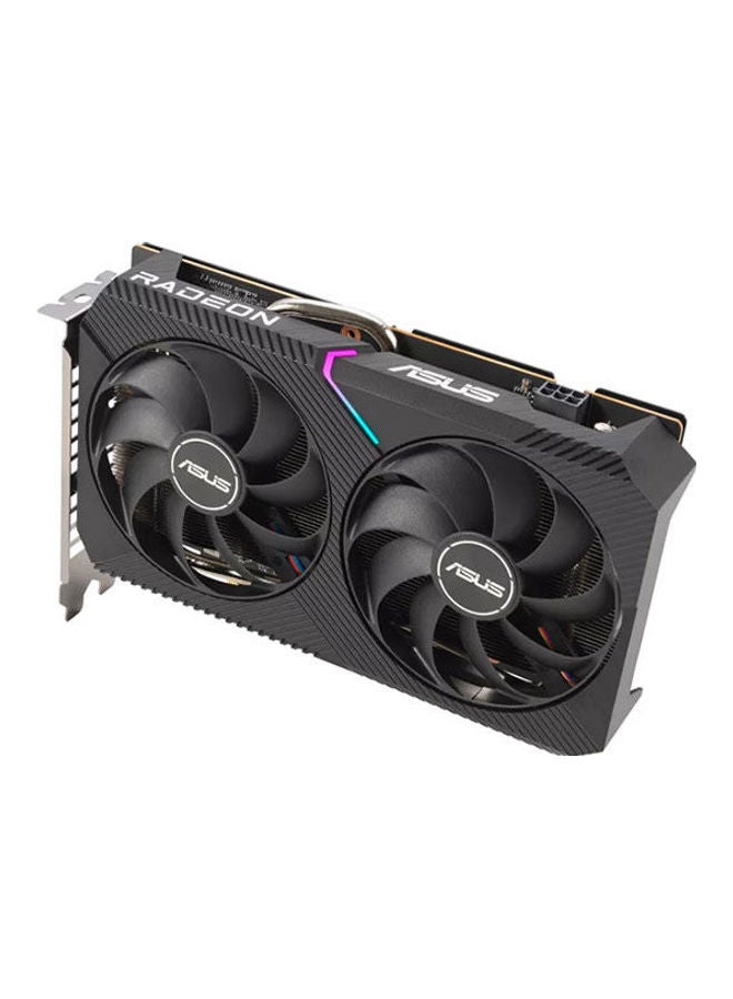 ASUS - Dual Radeon Rx 6500 Xt Oc 4Gb Gddr6 Graphics Card Black - Image 1