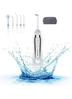 5-Mode IPX 7 Waterproof Cordless Dental Water Flosser Teeth Cleaning Set White - v1690527875/N53423975A_3