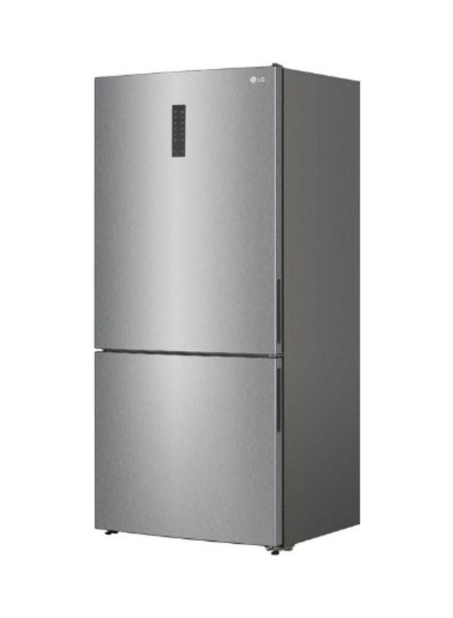 LG Refrigerator With Bottom Freezer, 588 Liter, Silver - GTF569PSAM GTF569PSAM silver - Image 3