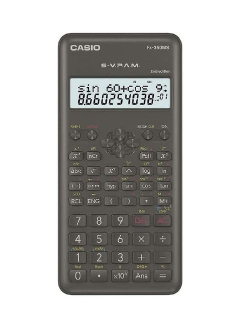 2nd Edition Non-Programmable Scientific Calculator Black