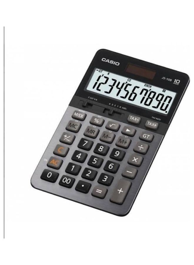 CASIO 10 Digit Office Calculator Black/Grey 