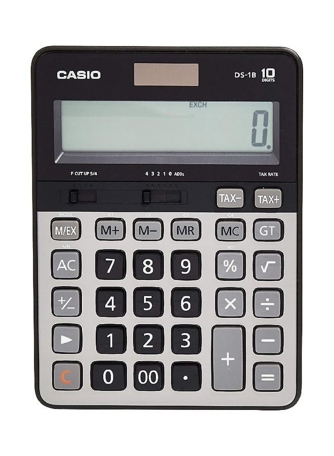 10-Digits Office Calculator Black/Grey