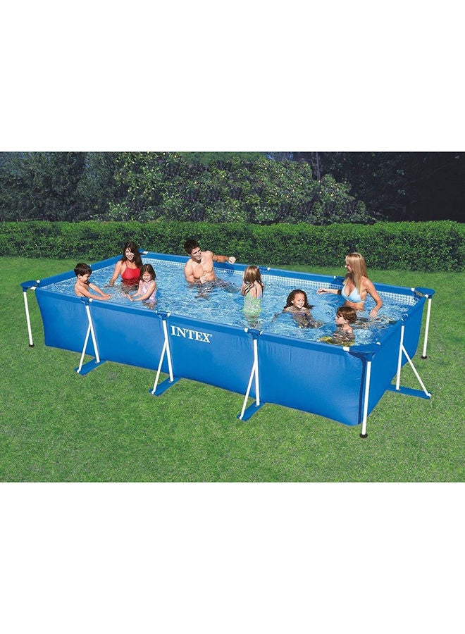Superior Strength And Longer Durability Sturdy Rectangular Unisex Frame Swimming Pool Blue Model 28272 Summer Fun Water Play 300x200x75cm - v1690539132/N11015045A_11