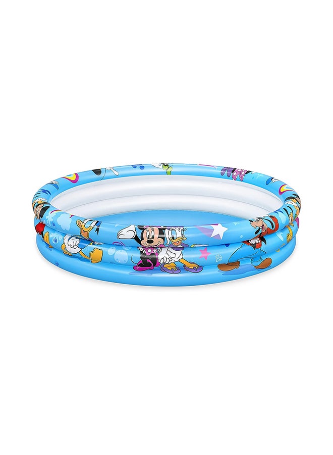 Bestway - Disney Princess Inflatable Play Pool With Repair Patch 1.22mx25cm 1.22mx25cm - Image 1