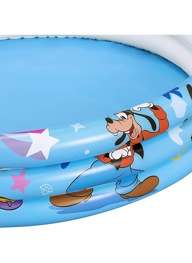 Bestway - Disney Princess Inflatable Play Pool With Repair Patch 1.22mx25cm 1.22mx25cm - Image 1