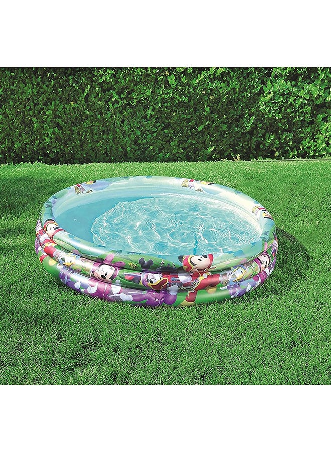 Bestway - Disney Princess Inflatable Play Pool With Repair Patch 1.22mx25cm 1.22mx25cm - Image 1