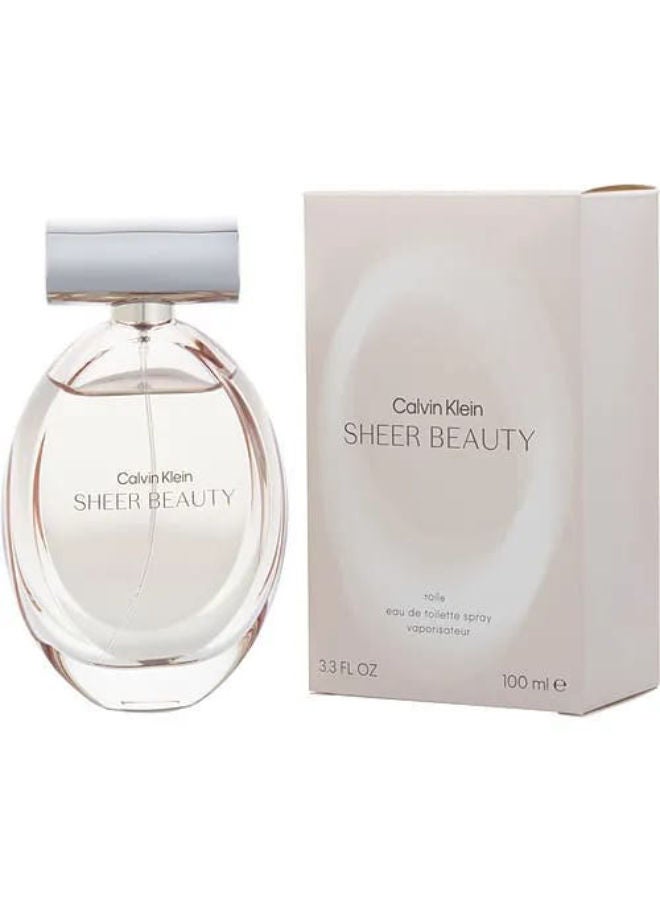 CALVIN KLEIN - Sheer Beauty EDT 100ml - Image 1