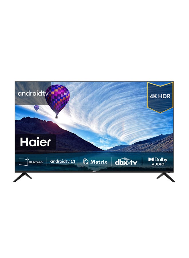 Haier - 55-Inch 4K HDR -Android 11-Dolby audio-Chromecast build-in -magic remote- 100 Hz refresh rate H55K6UG Black - Image 1