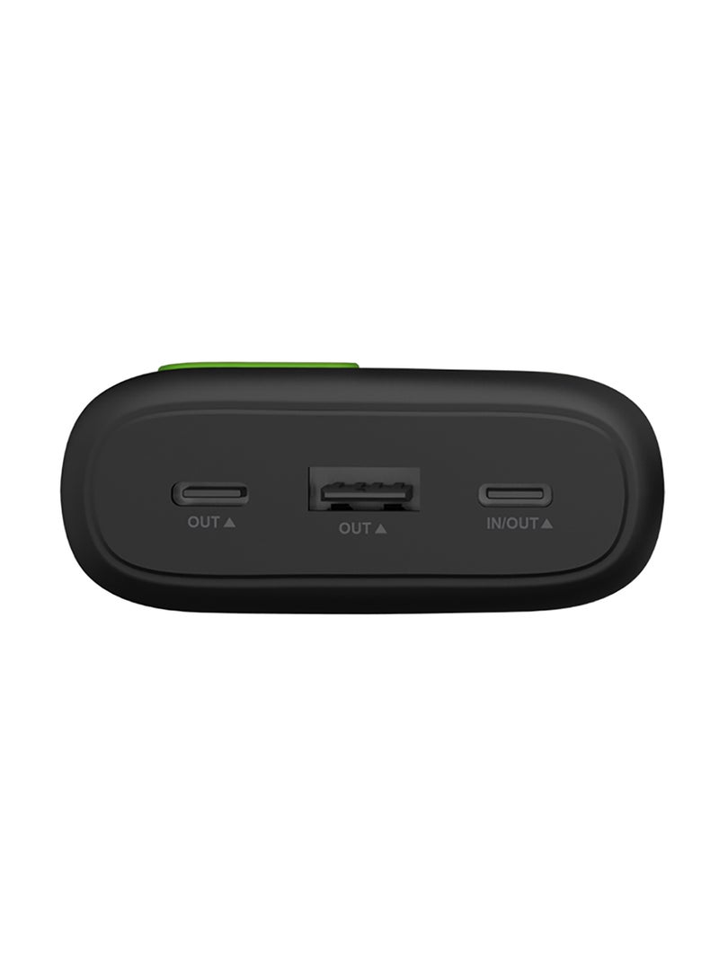 Goui - 30000 mAh Kigo Portable Power Bank – High Capacity, Simultaneous Multi-Device Charging, Compatible with Smartphones, Tablets, GPS Devices, MP3/MP4, Bluetooth, Portable and Compact Design for On-the-Go Power Anytime, Anywhere - Black - Image 1