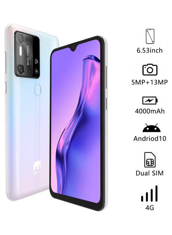 MiOne - S11 Android Smartphone 6.53 Inch Full HD+LCD Screen 4000mAh Battery 3GB RAM 64GB Storage With Dual SIM 4G LTE Android 10 - Image 1