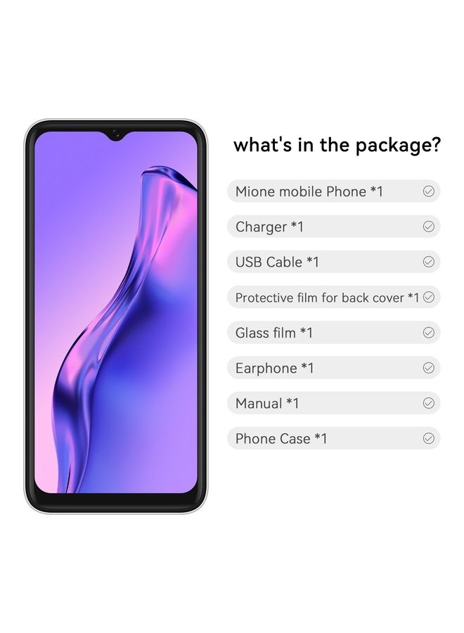 MiOne - S11 Android Smartphone 6.53 Inch Full HD+LCD Screen 4000mAh Battery 3GB RAM 64GB Storage With Dual SIM 4G LTE Android 10 - Image 1